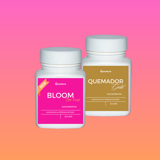 BLOOM + QUEMADOR (TRATAMIENTO 1 MES)