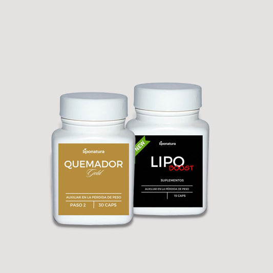 QUEMADOR GOLD+ LIPOBOOST (TRATAMIENTO 1 MES)